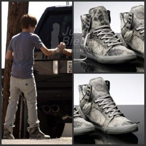 Justin Bieber的鞋，时尚潮流的引领者